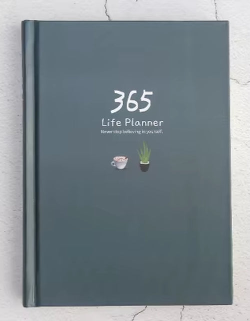 Load image into Gallery viewer, 2025 Cute Solid Color Magnetic Buckle Design 365 Day Weekly Plan Diary Planner Notebooks A6 Journal School Supplies Stationery
