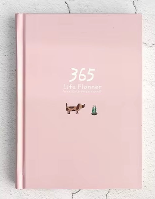 Load image into Gallery viewer, 2025 Cute Solid Color Magnetic Buckle Design 365 Day Weekly Plan Diary Planner Notebooks A6 Journal School Supplies Stationery
